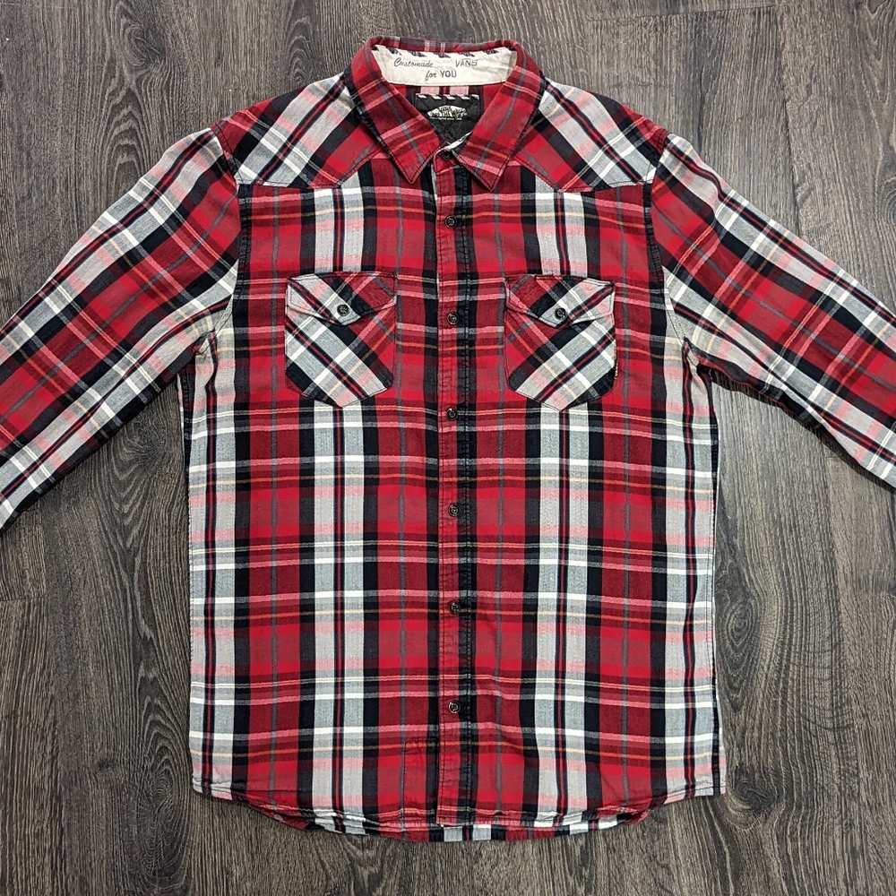 Vans button down shirt - Men's Large
